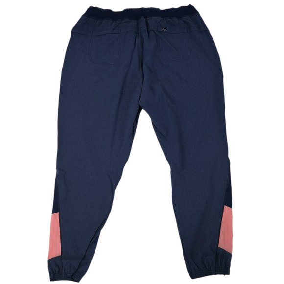 Cherokee Scrub Pants Heather Navy 2XL Jogger - Picture 2 of 8